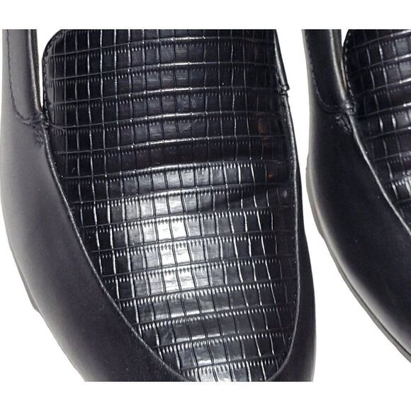 Clarks Wedge Heels Women Size 8.5 M Mallory Pearl Black Shoes Ortholite Footbed - Picture 4 of 13